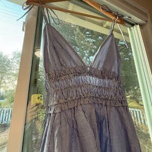 Zara Seersucker Summer Dress